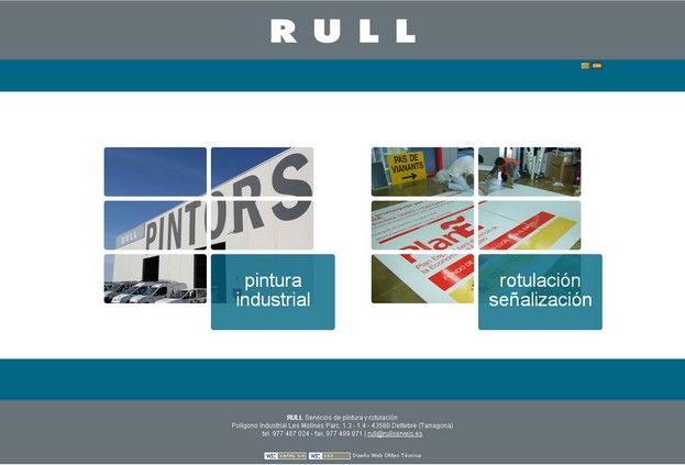 Pintura industrial, senyalització i serveis de retolació RULL 1