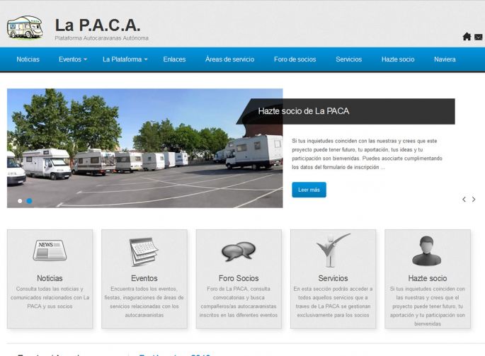 Plataforma Autocaravanas Autónoma - La PACA 1