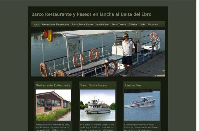 Vaixell restaurant al delta de l'Ebre, Restaurant Embarcador 1