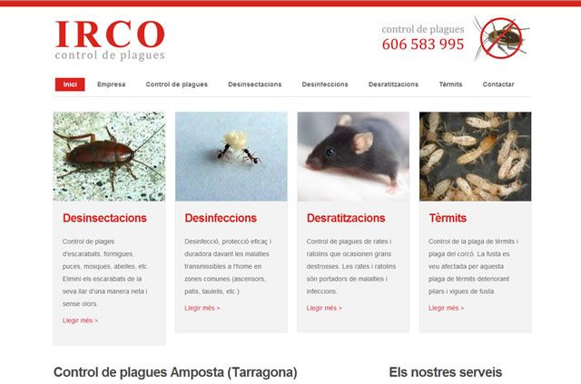 Control de plagues - IRCO 1