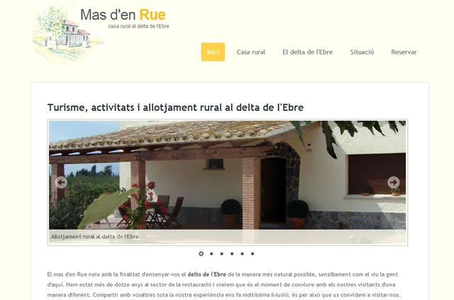 Casa rural al delta de l'Ebre - Mas d'en Rue 1